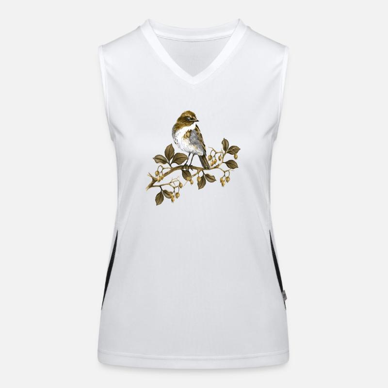 Vogel Funktionelles Kontrast-Tank Top für Frauen