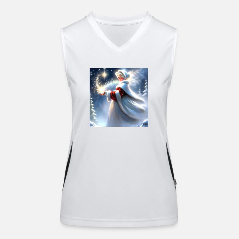 Joyeux Noel #3 Débardeur respirant contrasté Femme