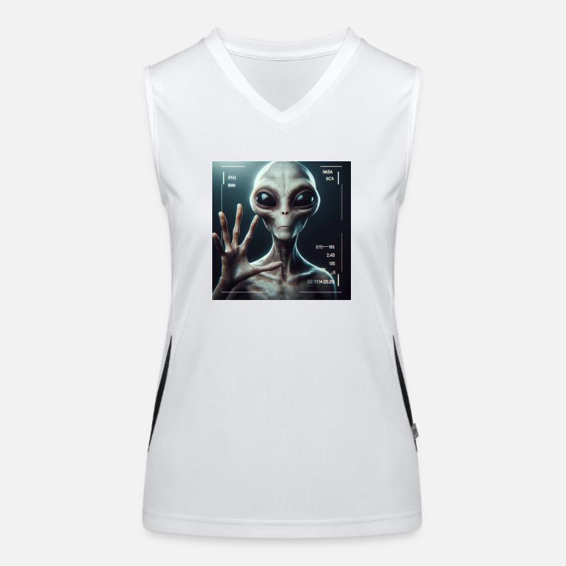 Astronomie Funktionelles Kontrast-Tank Top für Frauen