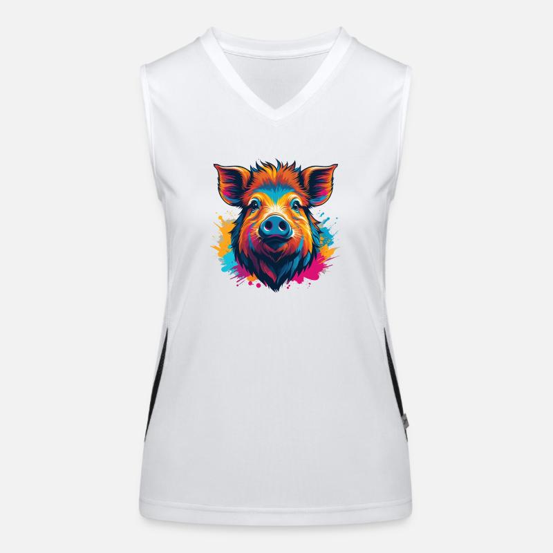 Women's Functional Contrast Tank Top