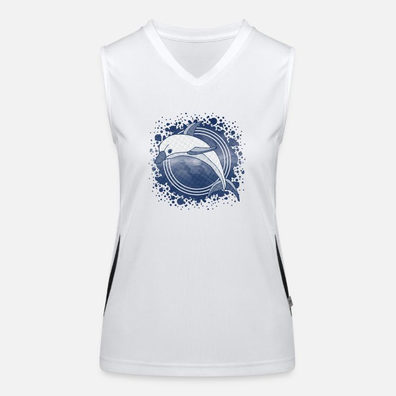 Dolphin Women's Functional Contrast Tank Top
