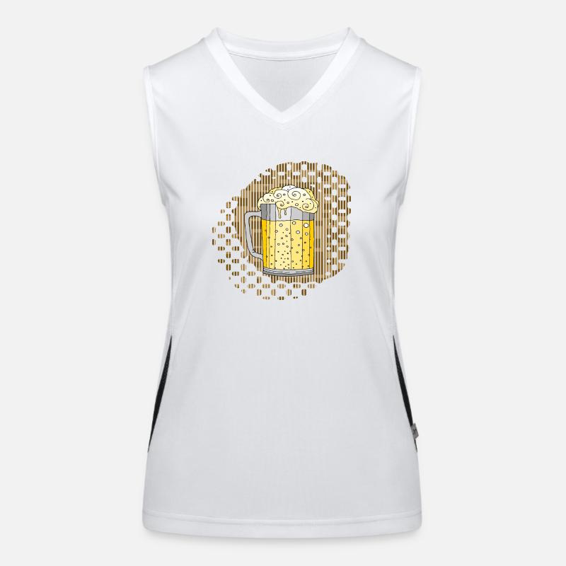 Becher Funktionelles Kontrast-Tank Top für Frauen