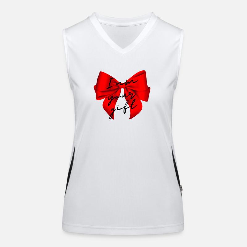 Bow Gift Women's Functional Contrast Tank Top