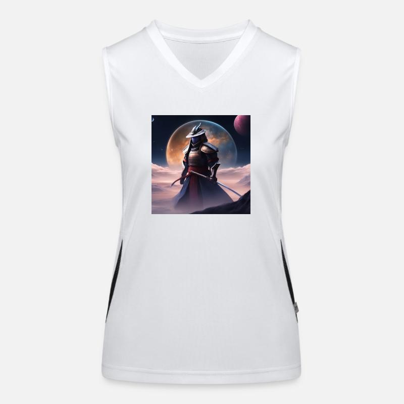 The Galaxy Samurai Women's Functional Contrast Tank Top