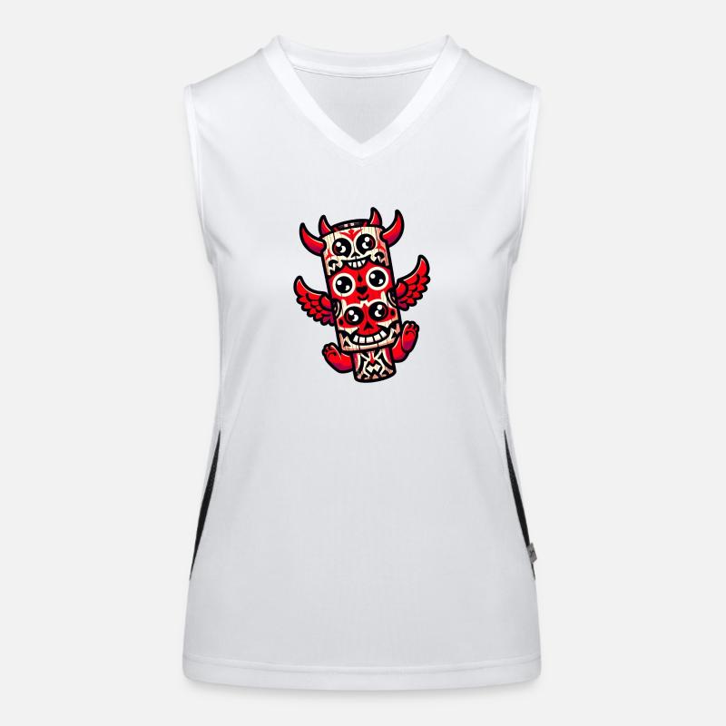 Devil Fiesta Totem Women's Functional Contrast Tank Top