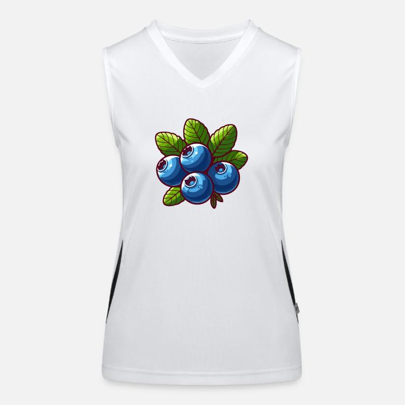 Myrtilles Débardeur respirant contrasté Femme