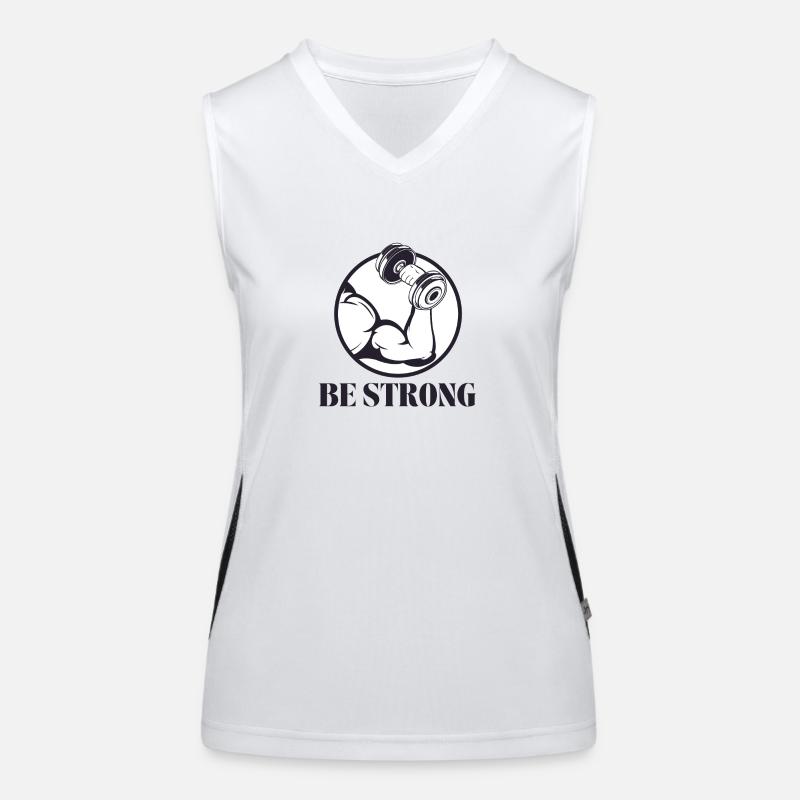 Be strong 💪 Women's Functional Contrast Tank Top