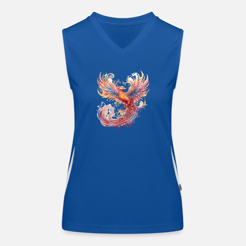 Fantasy Phoenix Women's Functional Contrast Tank Top