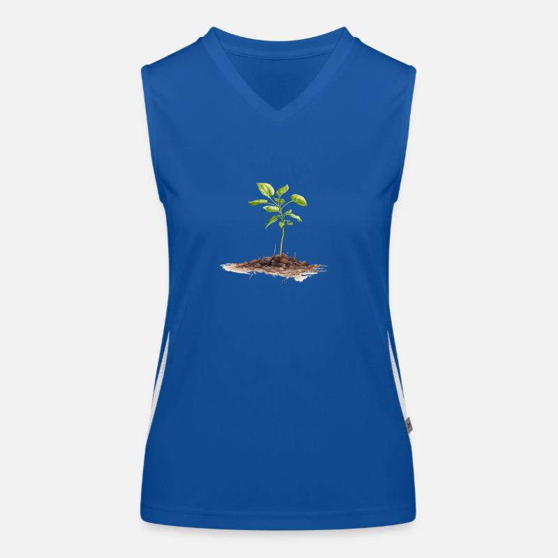 Spring Sprout Women's Functional Contrast Tank Top