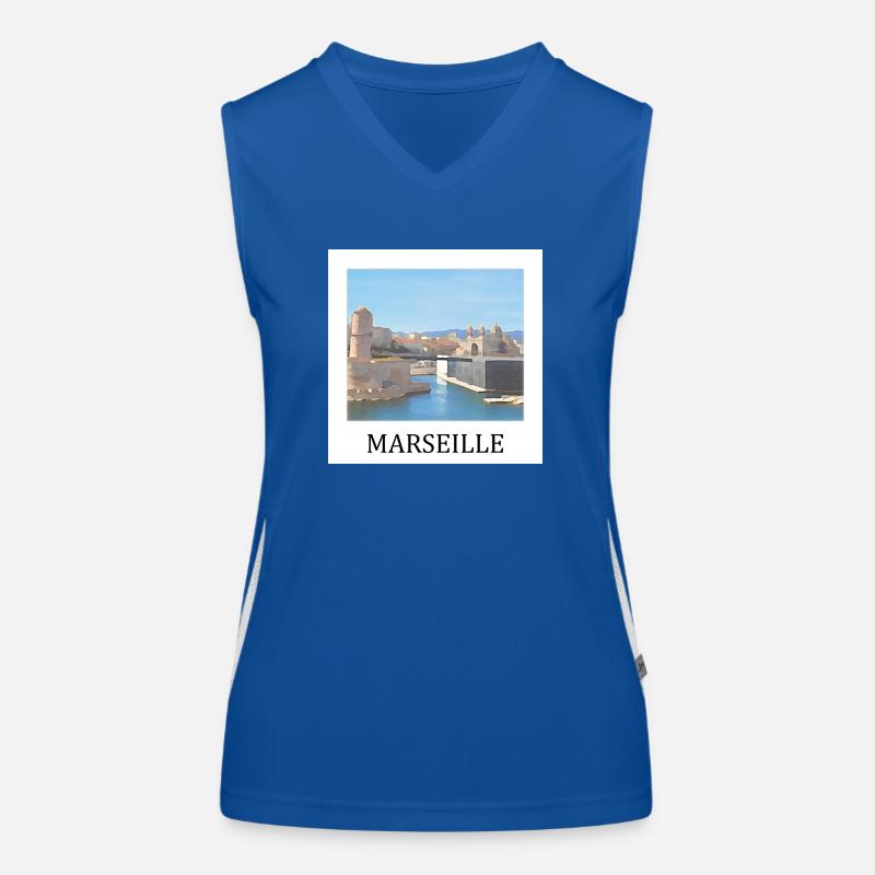 Marseille Women's Functional Contrast Tank Top