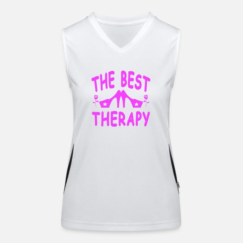 Tanzen Funktionelles Kontrast-Tank Top für Frauen