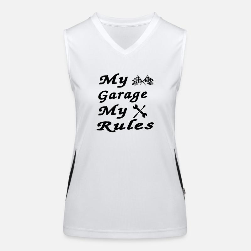 Garage Funktionelles Kontrast-Tank Top für Frauen