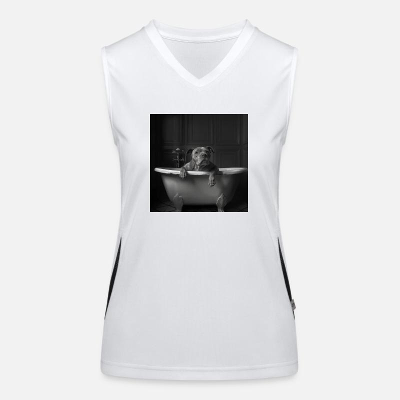 Pitbull Funktionelles Kontrast-Tank Top für Frauen