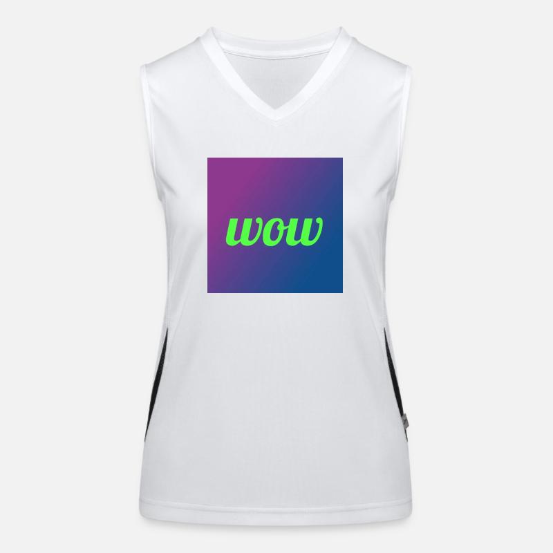 WOW Women's Functional Contrast Tank Top