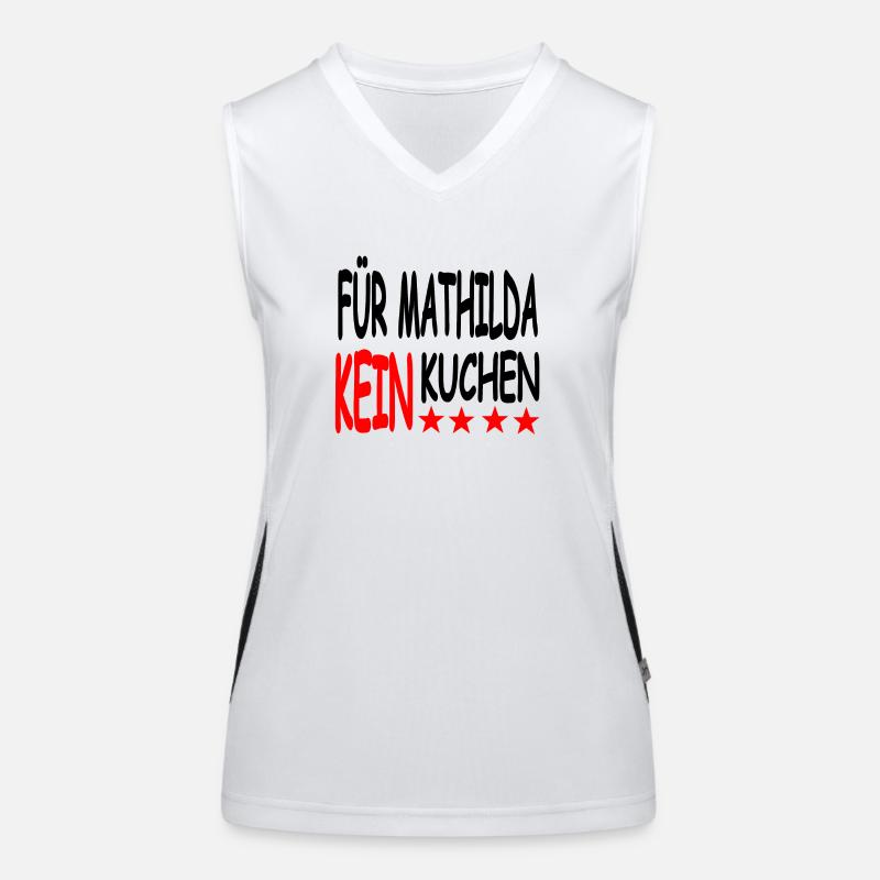 Kuchen Funktionelles Kontrast-Tank Top für Frauen