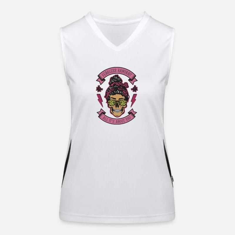 skull PINK Women's Functional Contrast Tank Top