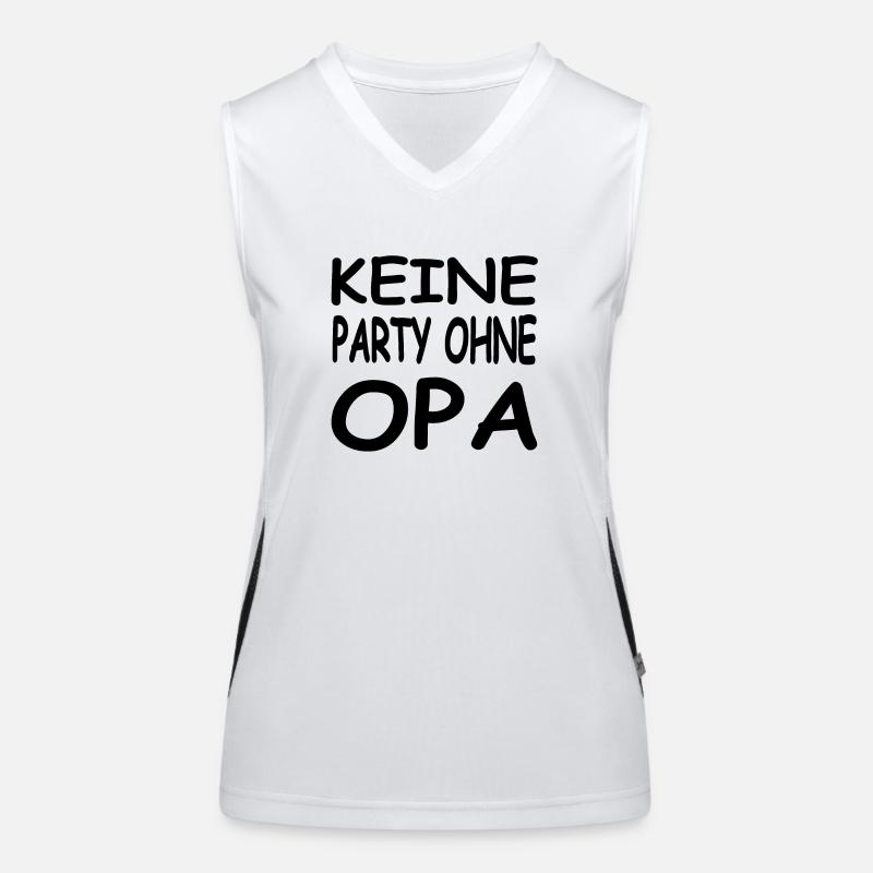 Party Funktionelles Kontrast-Tank Top für Frauen