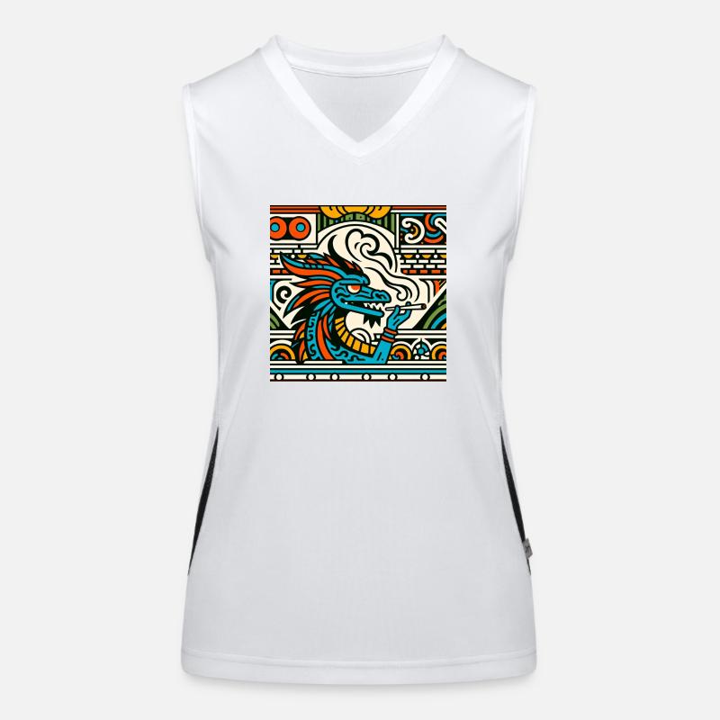 high dragon Women's Functional Contrast Tank Top