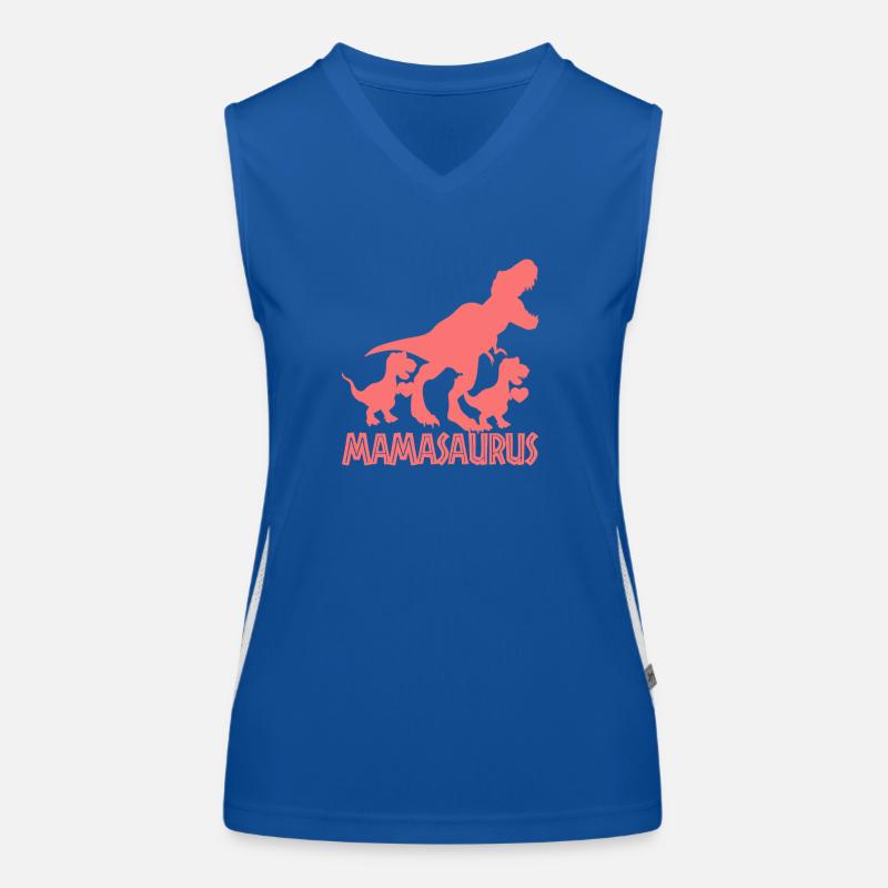 Mamasaurus Funktionelles Kontrast-Tank Top für Frauen