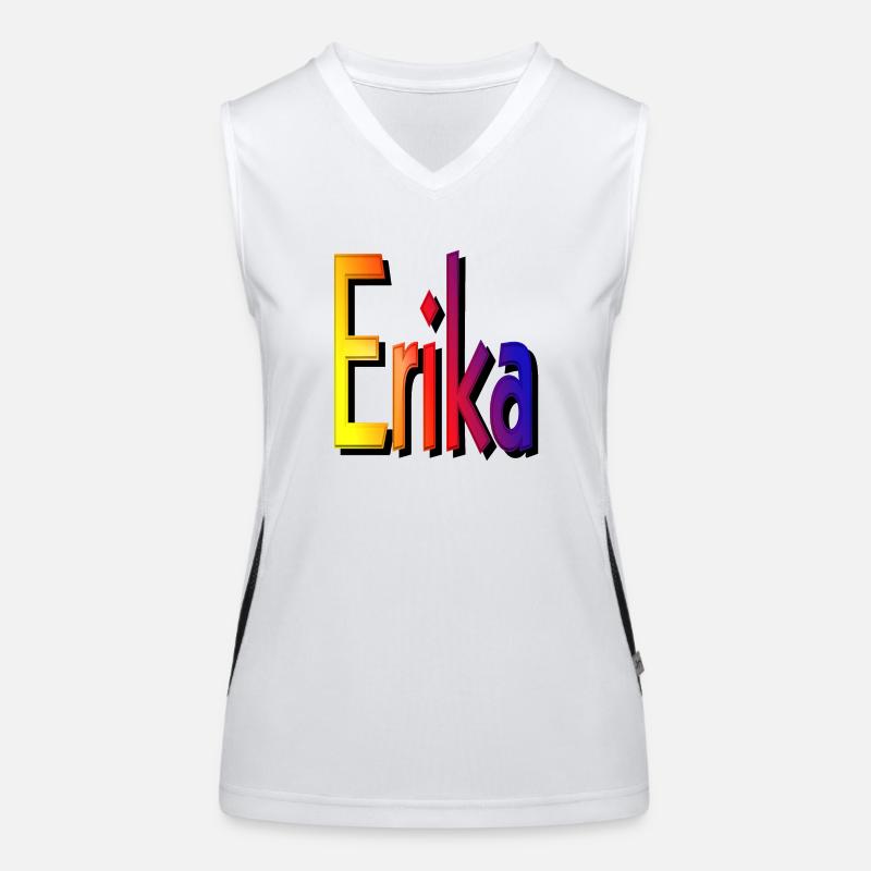 erika2 Funktionelles Kontrast-Tank Top für Frauen