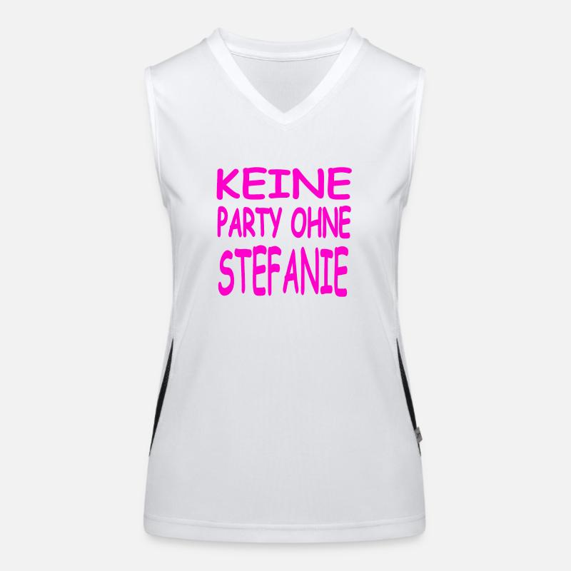 Party Funktionelles Kontrast-Tank Top für Frauen