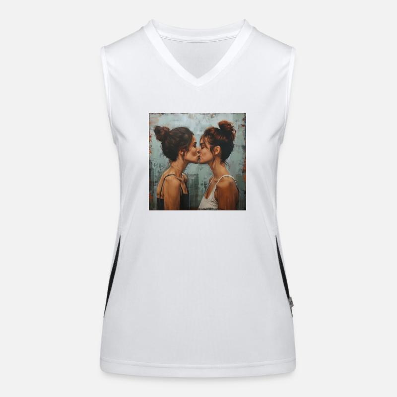 Pride Funktionelles Kontrast-Tank Top für Frauen