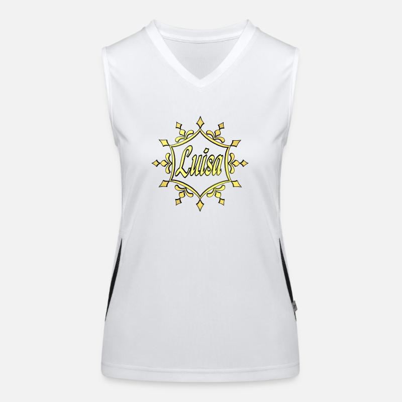 luisa2 Women's Functional Contrast Tank Top