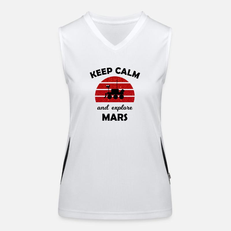 Le voyage dans l’espace Débardeur respirant contrasté Femme