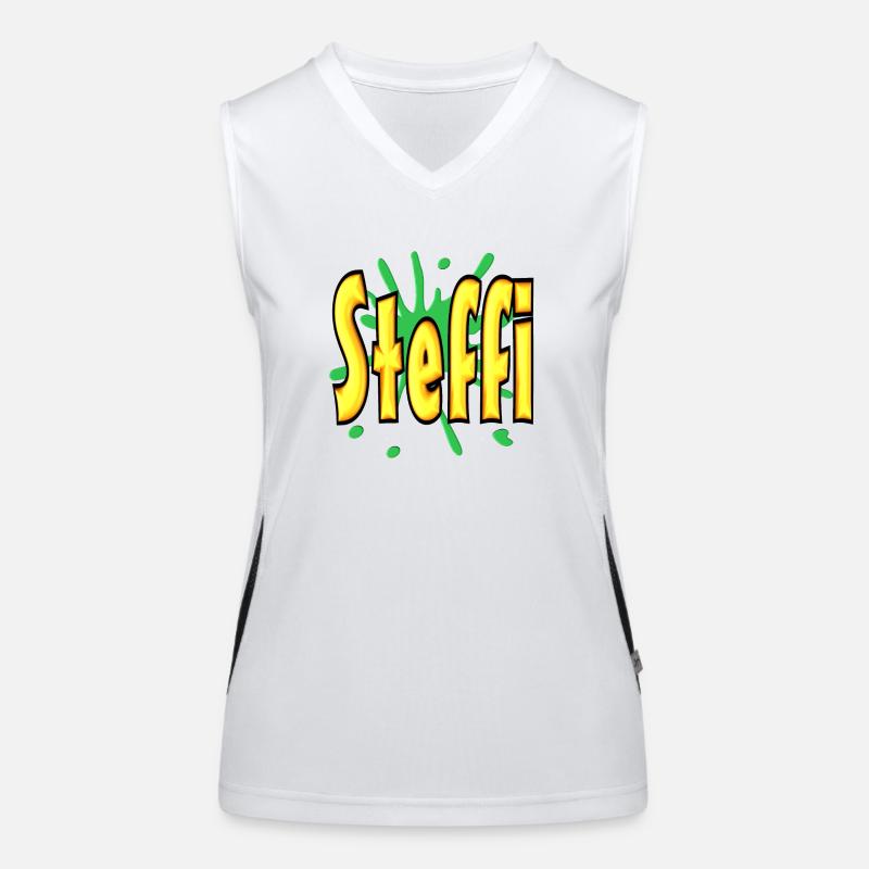 steffi2 Funktionelles Kontrast-Tank Top für Frauen