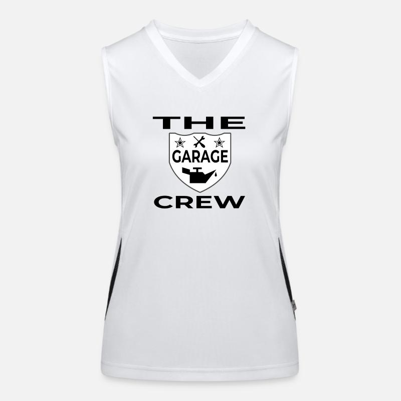 Garage Funktionelles Kontrast-Tank Top für Frauen