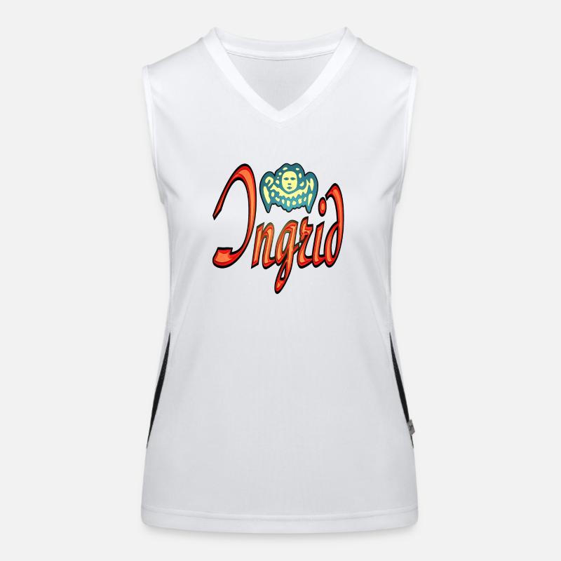 ingrid2 Funktionelles Kontrast-Tank Top für Frauen