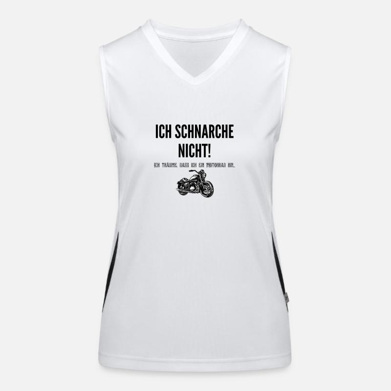 I don't snore! Women's Functional Contrast Tank Top