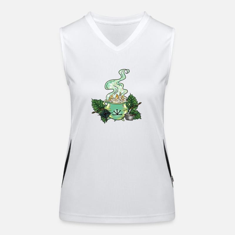 Imbolc Witch's Cauldron Women's Functional Contrast Tank Top