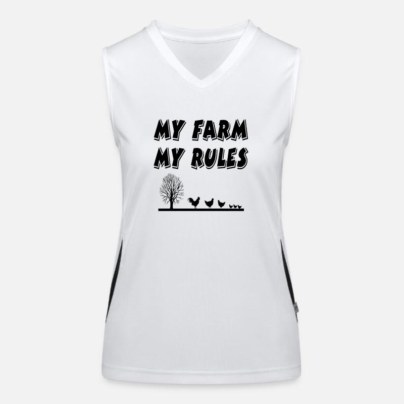 Ferme Débardeur respirant contrasté Femme