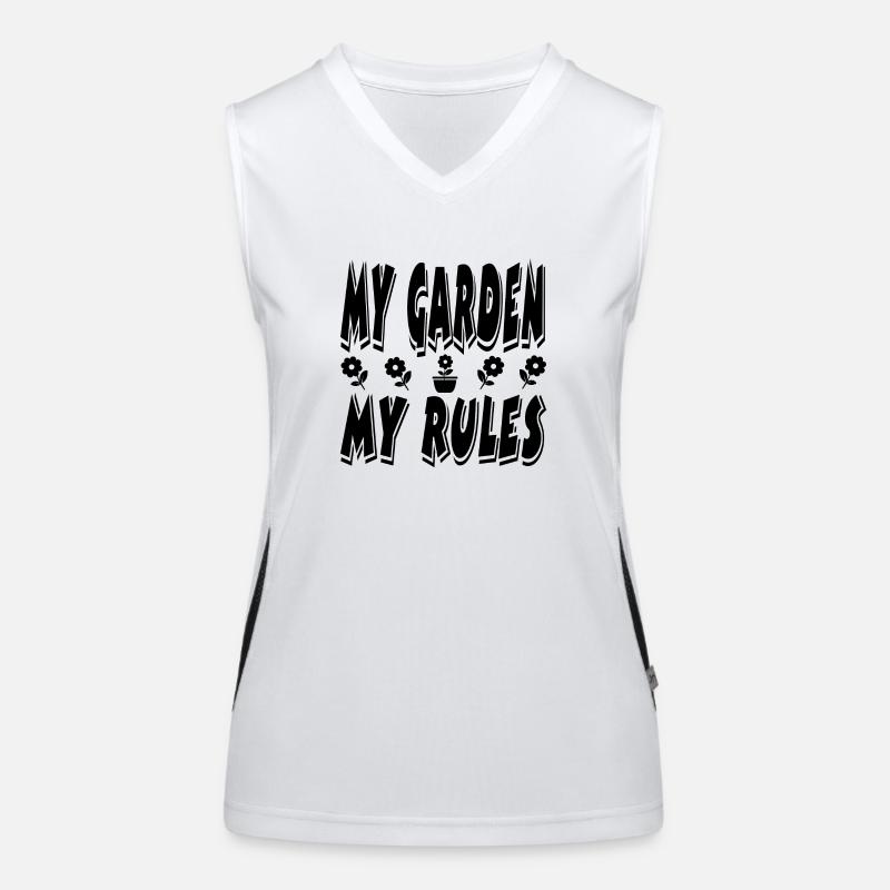 Garten Funktionelles Kontrast-Tank Top für Frauen