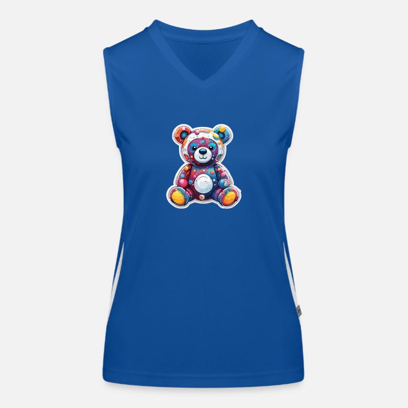 Teddybär / Kuscheltier / Stofftier / Geschenkidee Funktionelles Kontrast-Tank Top für Frauen