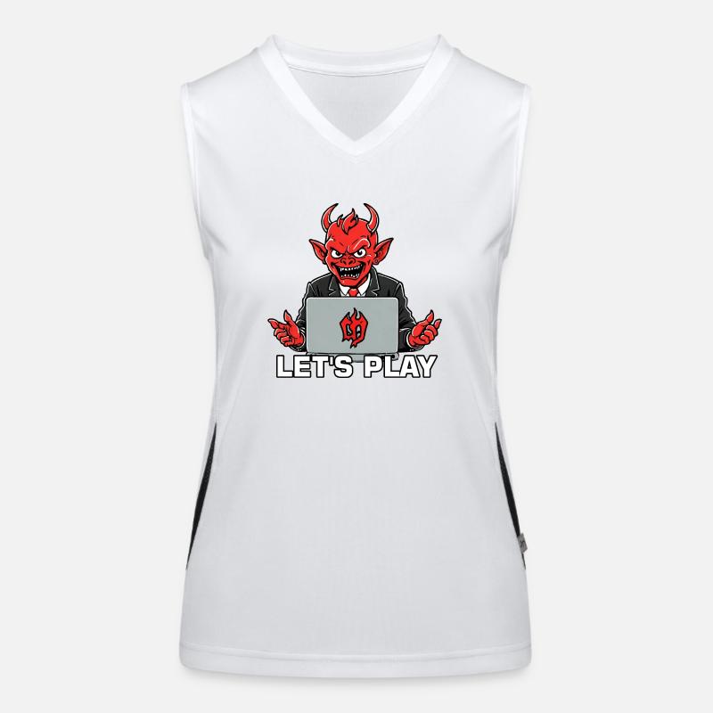 Red Devil Women's Functional Contrast Tank Top