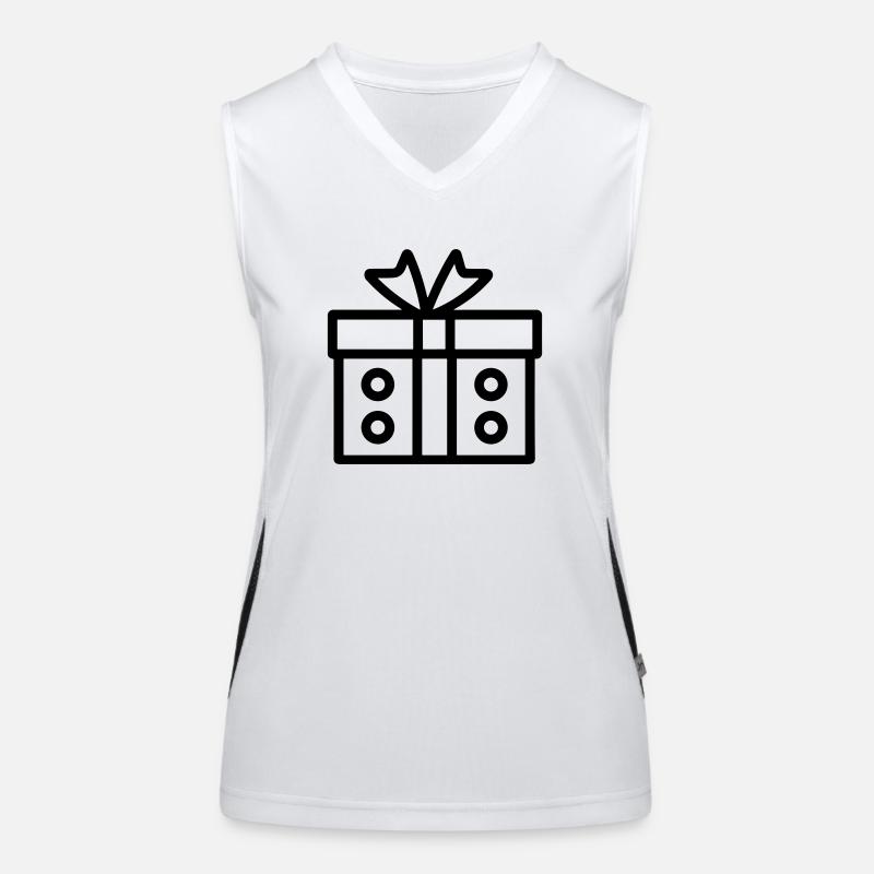 Small Gift Box Women's Functional Contrast Tank Top