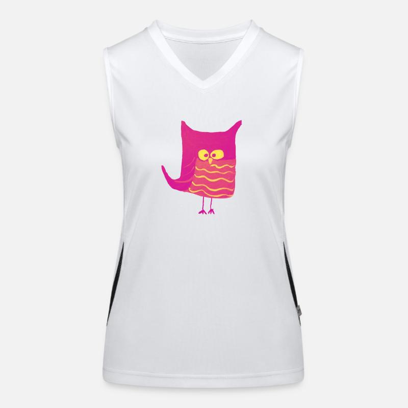 Eulalia Pink Gelb Funktionelles Kontrast-Tank Top für Frauen