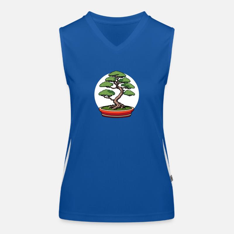 Bonsai Japan Tree Women's Functional Contrast Tank Top