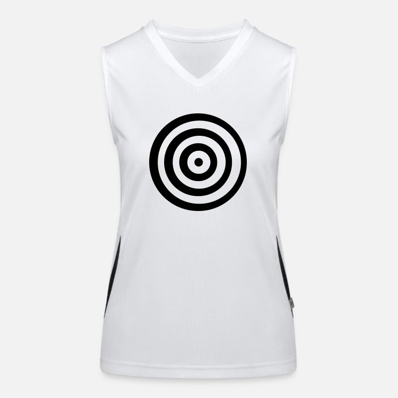 Ziel Funktionelles Kontrast-Tank Top für Frauen