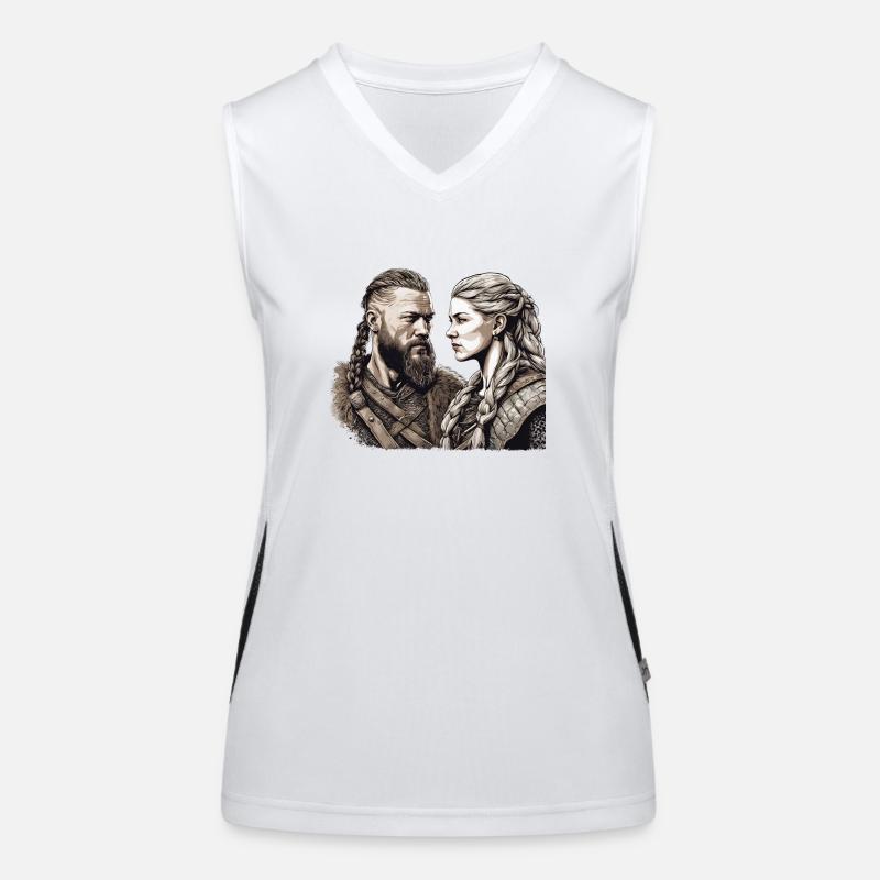 Viking Funktionelles Kontrast-Tank Top für Frauen