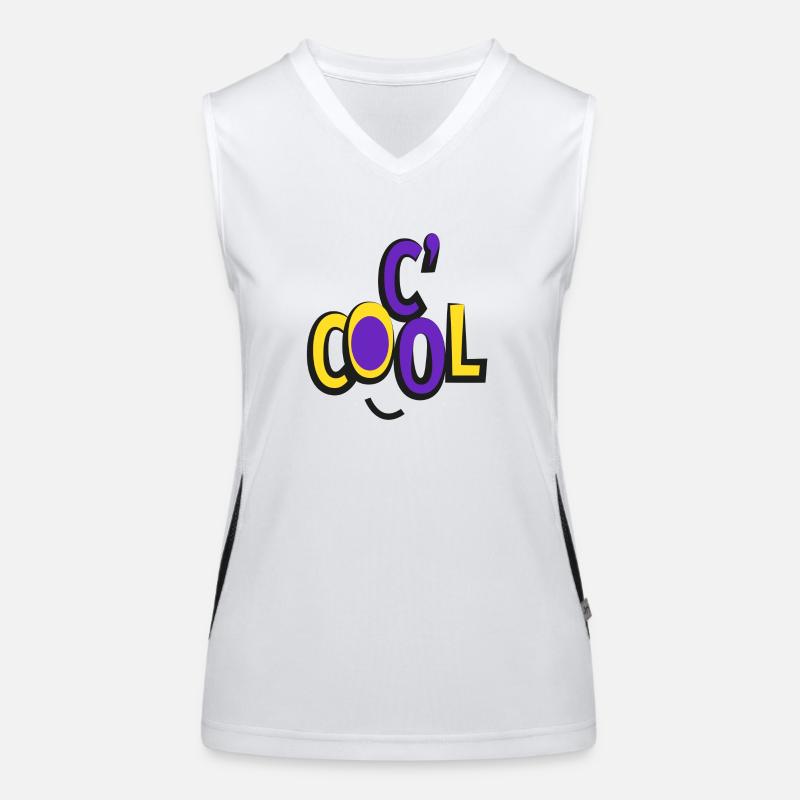 C' COOL Women's Functional Contrast Tank Top