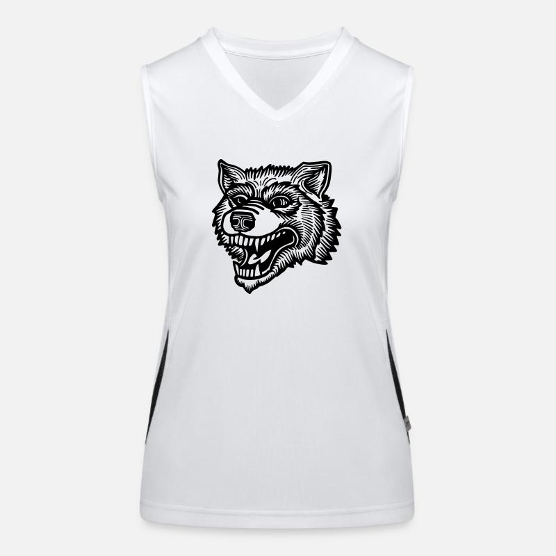 Wolf Women's Functional Contrast Tank Top