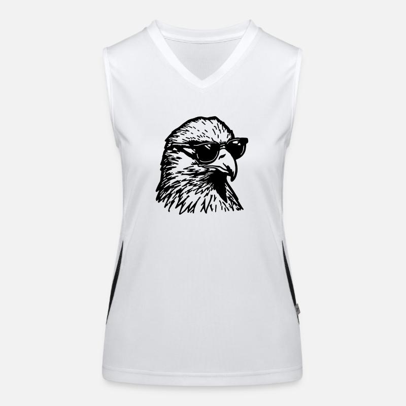 Eagle Eagle Head Women's Functional Contrast Tank Top