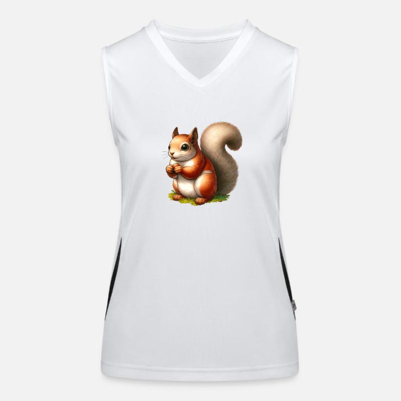 Red Squirrel Women's Functional Contrast Tank Top