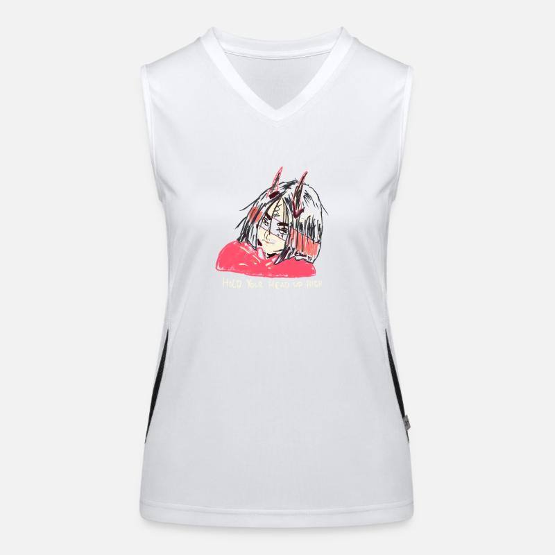 Devil woman Women's Functional Contrast Tank Top