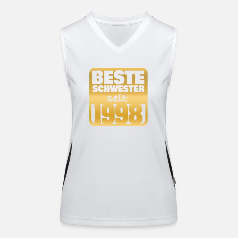 Geburt 1998 Funktionelles Kontrast-Tank Top für Frauen