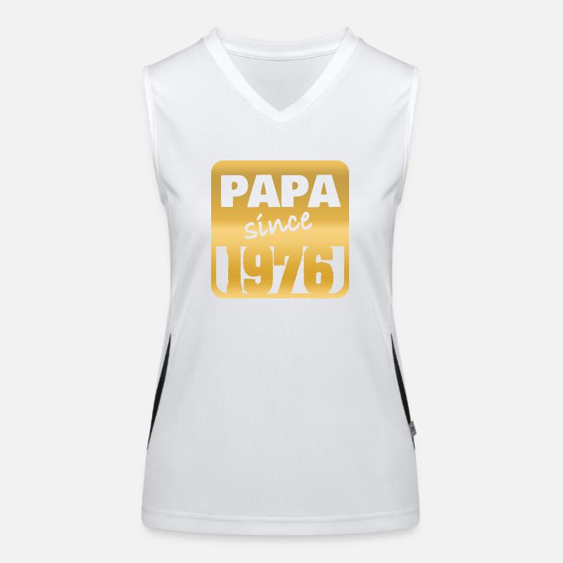 1976 Funktionelles Kontrast-Tank Top für Frauen