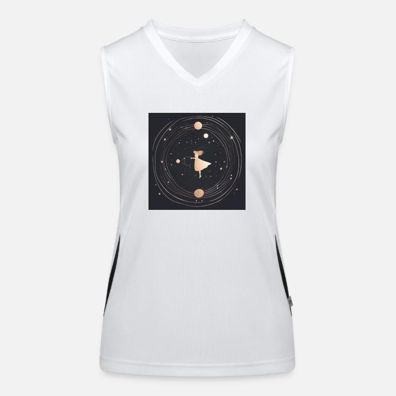 Love Funktionelles Kontrast-Tank Top für Frauen